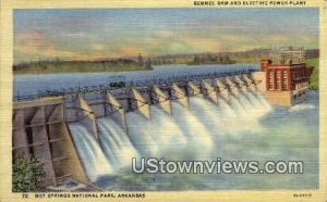 Remmel Dam & Electric Power Plant - Hot Springs National Park, Arkansas AR