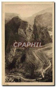 Old Postcard The Verdon and Stones Of Provence large cannon Verdon seen from ...