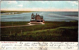 Postcard HOUSE SCENE Ogunquit Maine ME AK7029