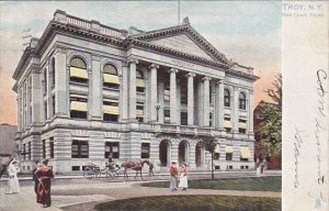 New Court House Troy New York 1905 Tucks