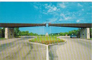 North Dakota Bismarck Entrance To International Peace Garden