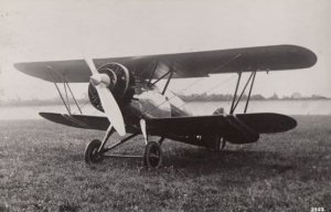 Unidentified WW2 Plane Military Southport War Real Photo WW2 Aircraft Postcard