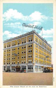 Capitol Hotel Amarillo Texas 1930 postcard