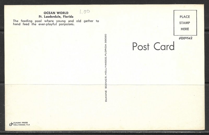 Florida, Fort Lauderdale - Ocean World - [FL- 508]