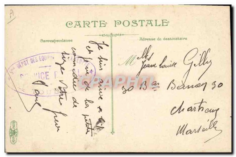Old Postcard Militaria Marine Life Marine Commissioning has the & # 39eau of ...