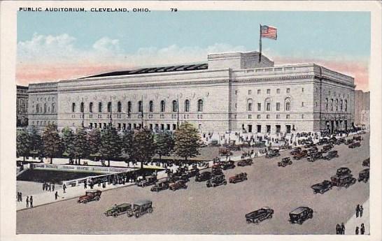 Public Auditorium Cleveland Ohio