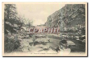 Postcard Old Bridge Sedelle Creuse