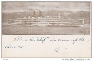 Hendrick Hudson, Ferry, Hudson River Dayline, PU-1910