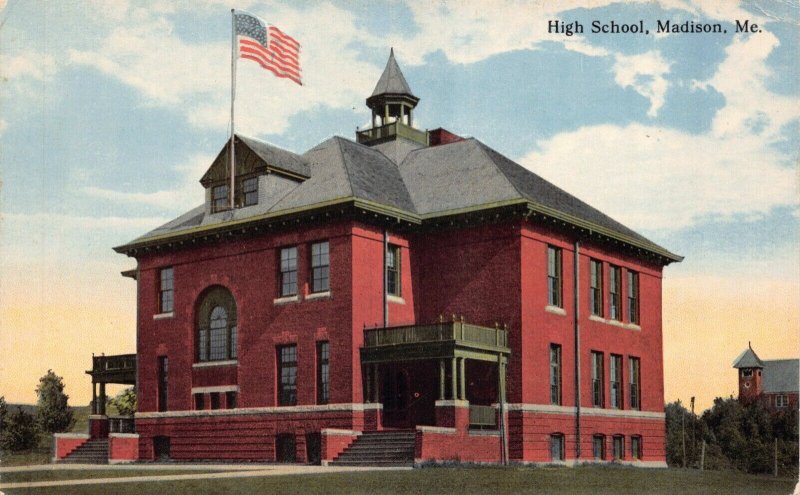 Postcard High School in Madison, Maine~131091