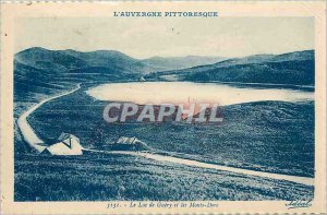 Old Postcard The Lake Guery and Mont Dore