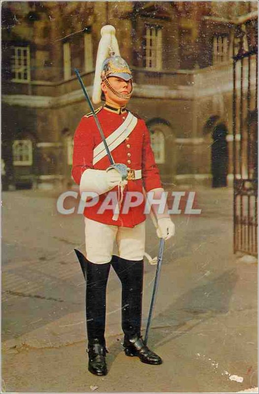 Postcard Modern Life Guards Sentry London