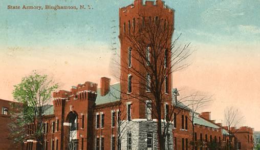 NY - Binghamton, State Armory