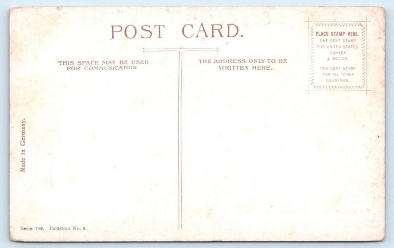 The place of baptism on the Jordan ISRAEL Postcard