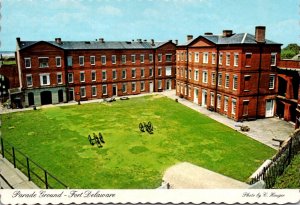 Delaware Pea Patch Island Historic Fort Delaware Parade Ground