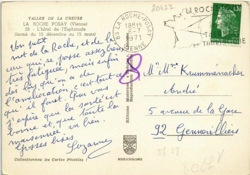 CPM La Roche Posay (20427)