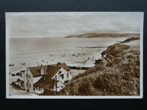 Wales Anglesey BENLLECH BEACH c1950's RP Postcard by Photo Precision