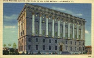 State Archives Bldg. - Springfield, Illinois IL