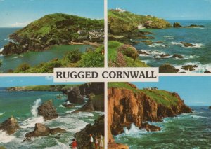 Cornwall Postcard - Views of Rugged Cornwall    RR7924