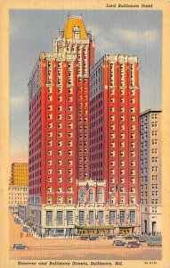Lord Baltimore Hotel Baltimore, Maryland MD Postcards