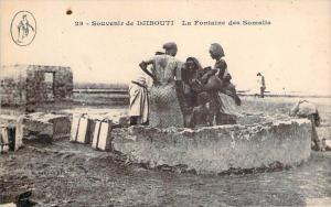 Djibouti - Souvenir de Djibouti, La Fontaine des Somalis