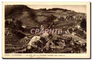 La Bresse - Col de la Grosse Pierre Alt 1008 - Old Postcard