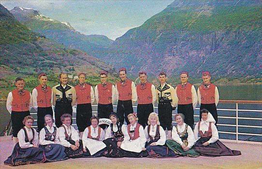 Norwegian Folk Dancers 1960