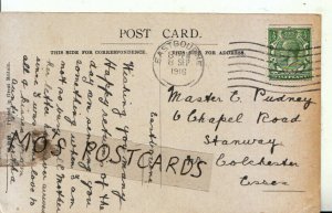 Genealogy Postcard - Pudney - Stanway - Near Colchester - Essex - Ref 8656A