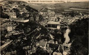 CPA AVALLON - COUSIN-LAROCHE - Vue des Alleux (657190)