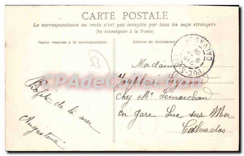 Postcard The Old Laval Prefecture