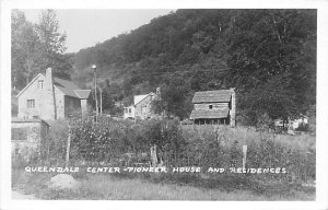 Queendale Center Pioneer House, real photo Beverly KY
