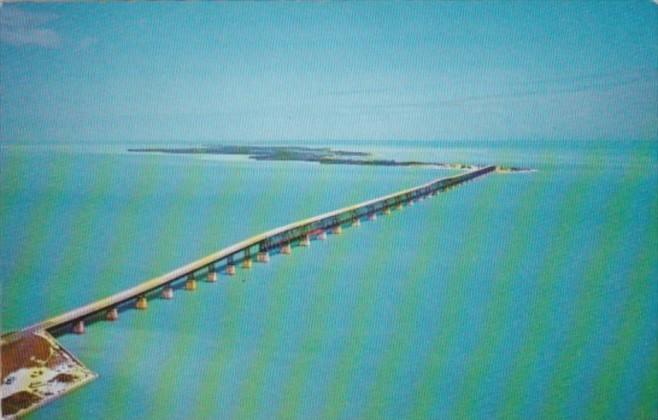 Florida Bahia Honda Bridge On The Overseas Highway In The Florida Keys