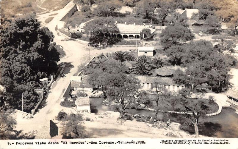 Tehuacan Mexico San Lorenzo El Cerrito Real Photo Antique Non-PC Back (J17347) 