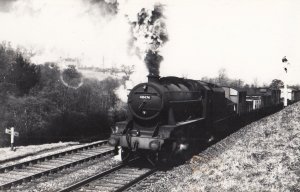 LMS Stainer BF Class 2-8-0  Train William Stanier Locomotive Photo