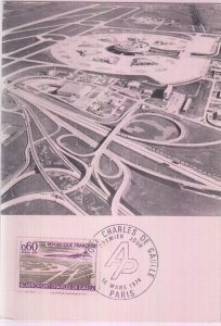 AIRPORT Paris Charles De Gaulle 17 Postcards pre-1980 (L3821)