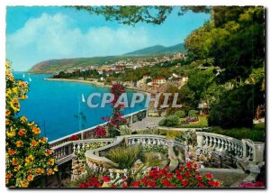 Postcard Modern Riviera S Remo Panoramic view