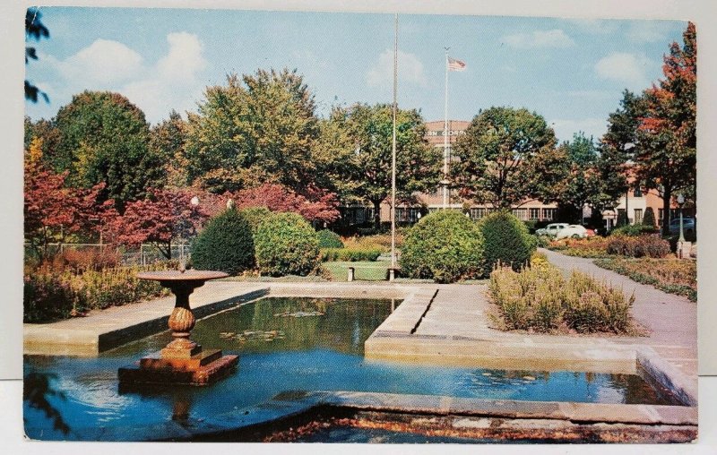 Hagerstown Maryland Pangborn Public Park Postcard A4