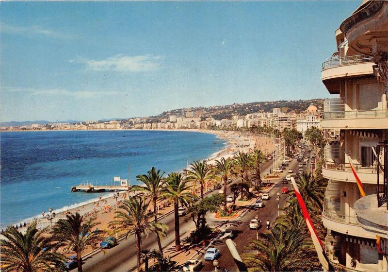 BR14735 Nice promenade des anglais cars voitures  france