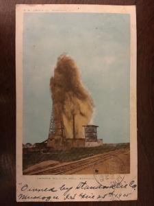 1905 Imporia no. 1, Oil Well, Muskogee, I.T., Oklahoma OK d19