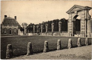 CPA Chateau de Vaux le Vicomte ,entree principale (1268100)