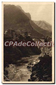 Postcard Old French Riviera La Vesubie in St Jean la Riviere Alpes Maritimes