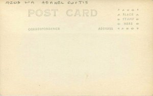Asahel Curtis Paradise Inn Rainier Washington 1920s RPPC Photo Postcard 10535