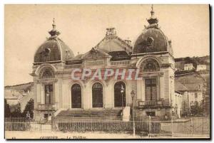 Postcard Old Theater Quimper