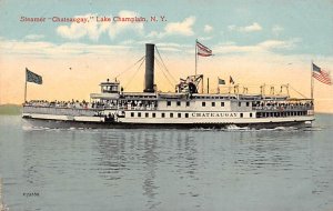 Chateaugay River Steamship Lake Champlain NH Ferry Boat Ship 