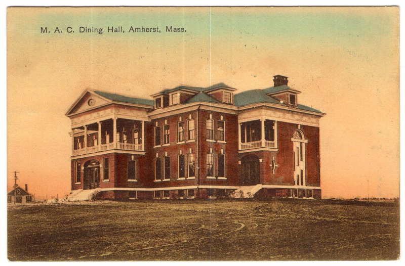 Amherst, Mass, M. A. C. Dining Hall