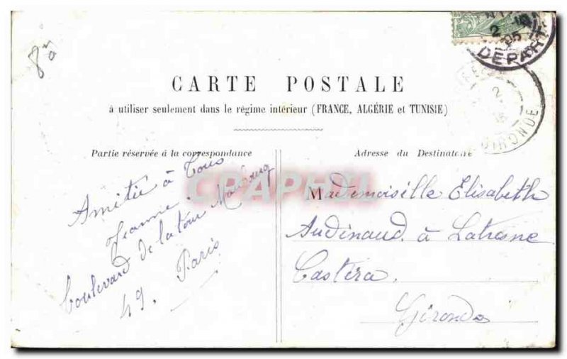 Paris - 8 - Gare Saint Lazare - Old Postcard