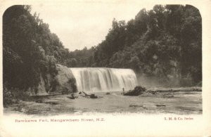 PC NEW ZEALAND, RAWKAWA FALL, MANGAWHERO RIVER, Vintage Postcard (b43890)