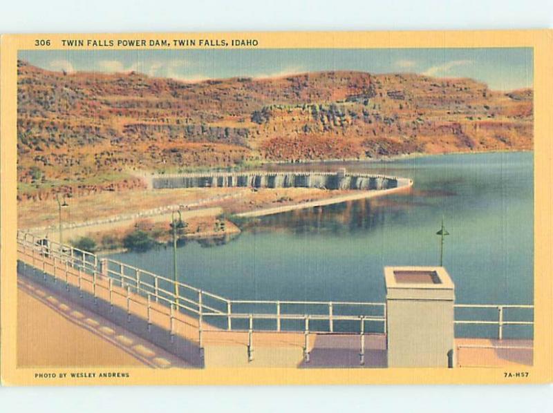 Linen DAM SCENE Twin Falls Idaho ID G6450