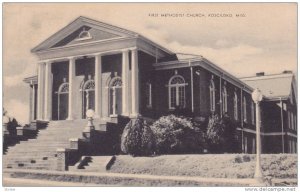 First Methodist Church , KOSCIUSKO , Mississippi , 30s