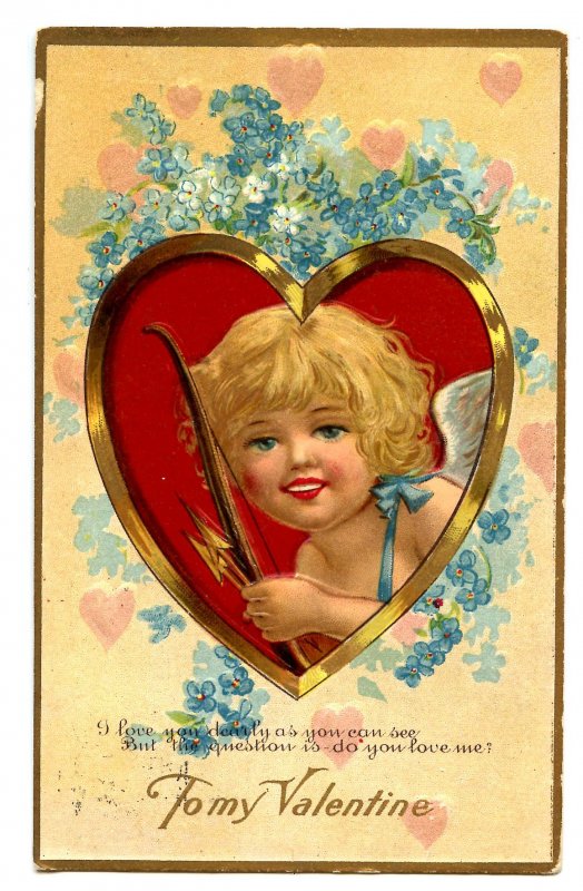 Greeting - Valentine.  (Winsch Back)