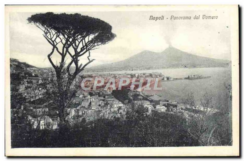 Postcard Old Napoli Panorama Dal Vomero